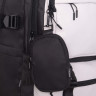 Рюкзак Grizzly с чехлом для мелочей RQ-602-1/3 черный - светло-серый