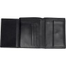 Бумажник KLONDIKE Claim, натуральная кожа черный KD1101-01
