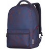Рюкзак WENGER для ноутбука 16'' синий с рисунком 606467