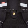 Рюкзак школьный GRIZZLY RAz-587-1/3 черный - желтый