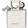 Подарочный набор ZIPPO: зажигалка Black Ice® и вставной блок для зажигалок для трубок, латунь/сталь, без топлива