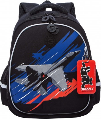 Рюкзак школьный GRIZZLY RAz-587-10/1 черный
