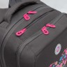 Рюкзак школьный RG-466-4/2 серый
